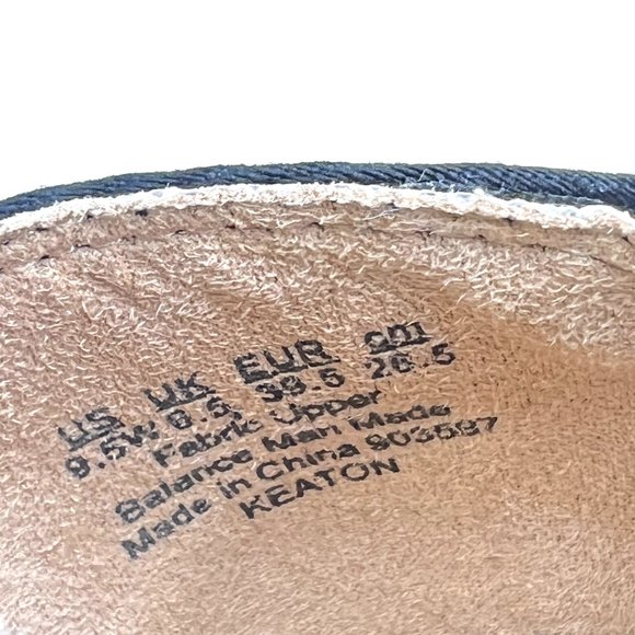 9.5W 9.5 WIDE WIDTH Lifestride Womens Keaton Black Espadrilles Wedges Shoes - Picture 11 of 13